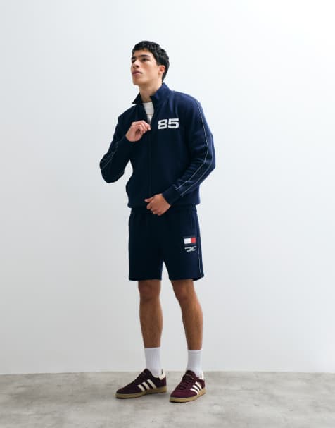 Tommy Hilfiger world cup track set in navy - view 1