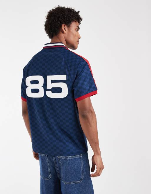 Tommy Hilfiger World Cup US football jersey in navy, 2 of 5