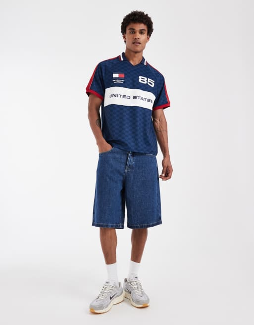 Tommy Hilfiger World Cup US football jersey in navy, 4 of 5