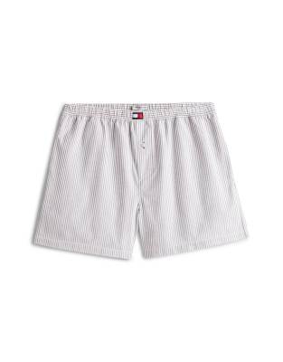 Tommy Hilfiger Woven Pajama Shorts In Blue
