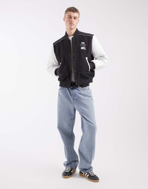 Tommy Hilfiger x Cadillac F1 - Bomberjack in zwart en wit, 2 van 5