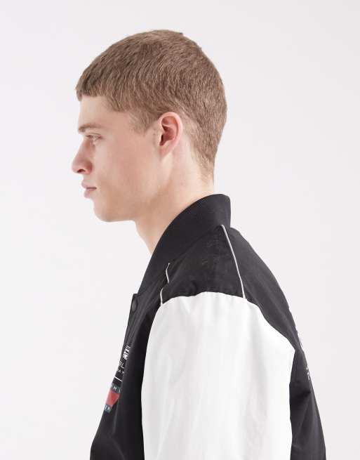 Tommy Hilfiger x Cadillac F1 - Bomberjack in zwart en wit, 4 van 5