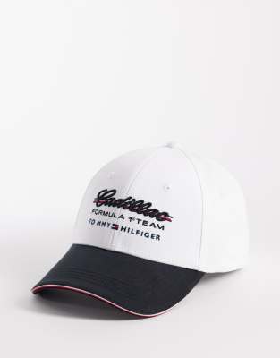 Tommy Hilfiger X Cadillac F1 Cap In White