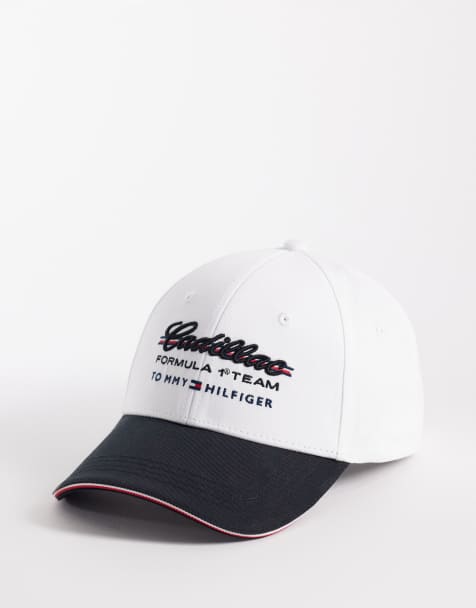 Tommy Hilfiger x Cadillac F1 cap in white & black - view 1