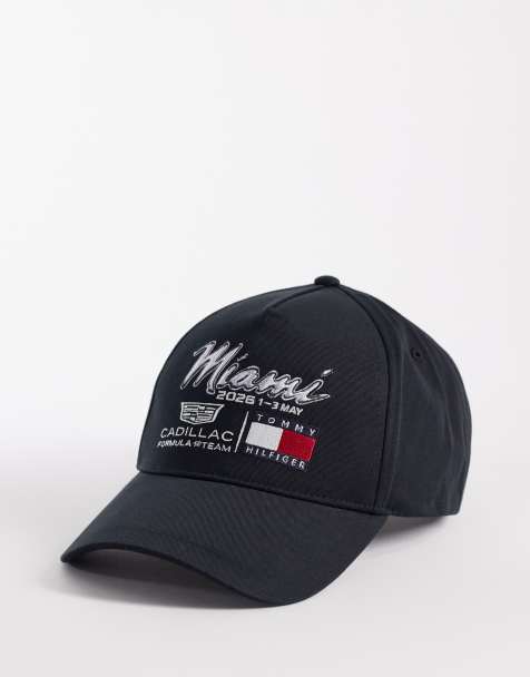 Tommy Hilfiger x Cadillac F1 - Cappellino nero con scritta Miami - view 1
