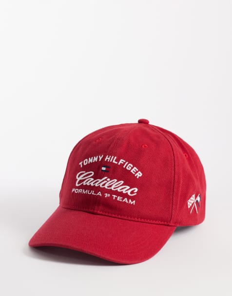 Tommy Hilfiger x Cadillac F1 - Cappellino stile college rosso - view 1