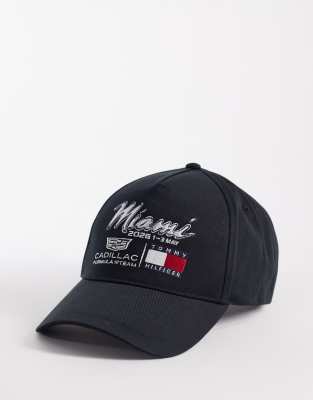 Tommy Hilfiger X Cadillac F1 Miami Cap In Red