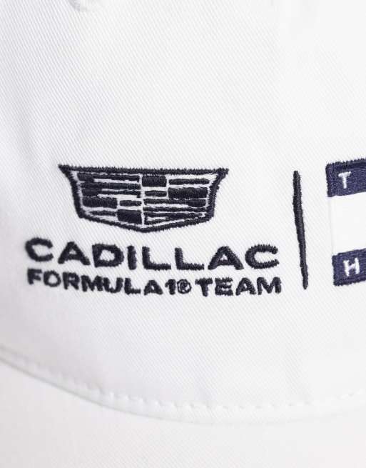 Tommy Hilfiger x Cadillac F1 - Pet met merklogo in wit, 2 van 3