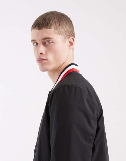 Tommy Hilfiger x Cadillac – F1 Replica – College-Jacke in Schwarz, 4 von 5