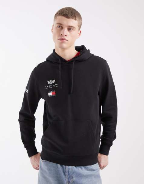 Tommy Hilfiger x Cadillac F1 replica hoodie in black - view 1