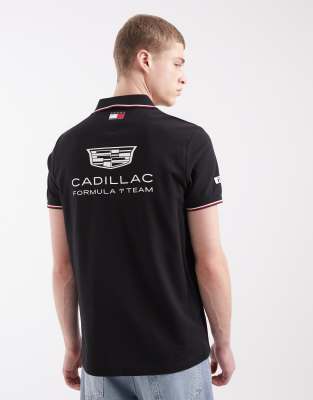 Tommy Hilfiger x Cadillac F1 - Replica - Polo - Noir