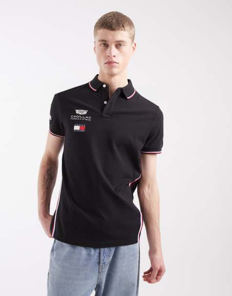 Tommy Hilfiger x Cadillac F1 - Replica - Polo - Noir - view 1