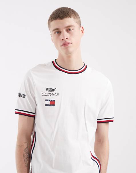 Tommy Hilfiger x Cadillac F1 replica T-shirt in white - view 1