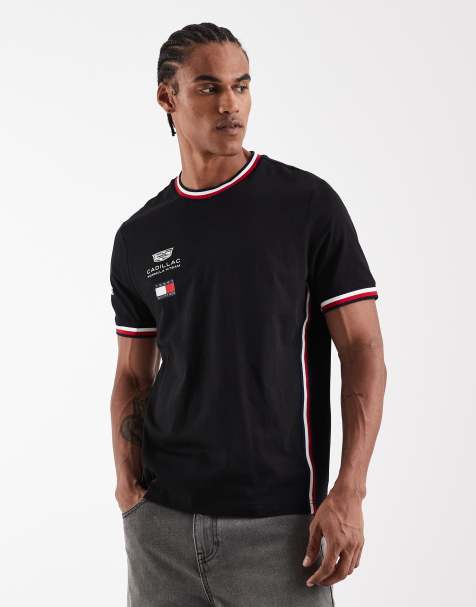 Tommy Hilfiger x Cadillac F1 - Replica T-shirt in zwart - view 1
