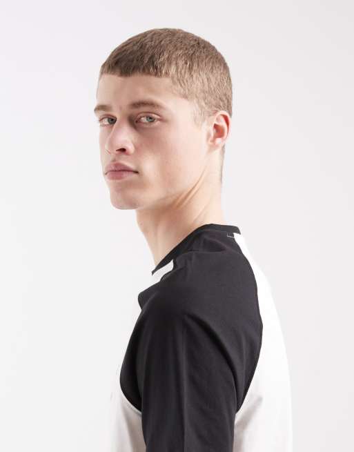 Tommy Hilfiger x Cadillac F1 ringer T-shirt in white & black, 4 of 5