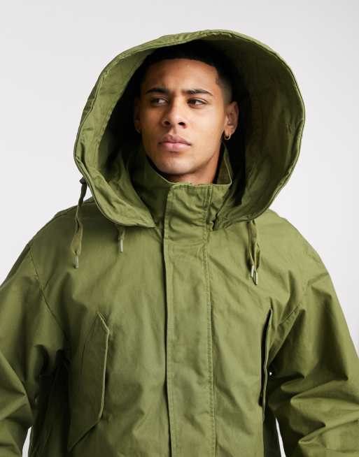 Tommy hilfiger store parka green