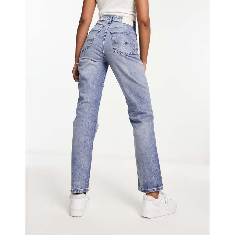 High waisted best sale jeans tommy hilfiger