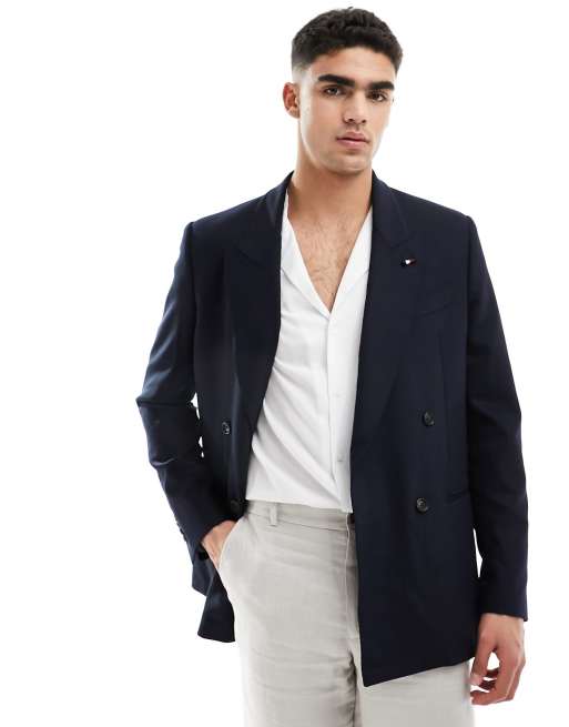 Tommy hilfiger 2025 double breasted blazer