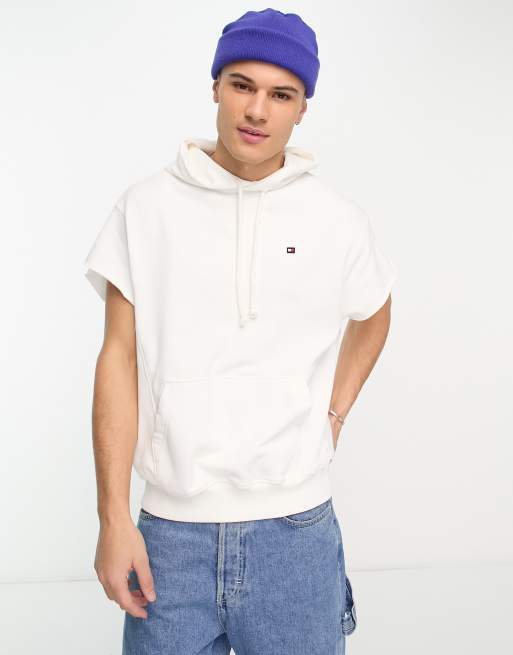 Tommy hilfiger short 2025 sleeve hoodie