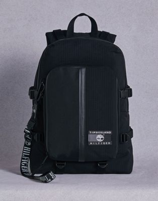 Tommy Hilfiger x Timberland capsule backpack in black
