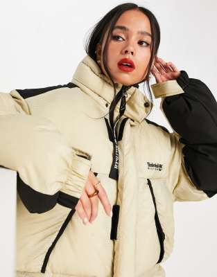 timberland puffer jacket women's