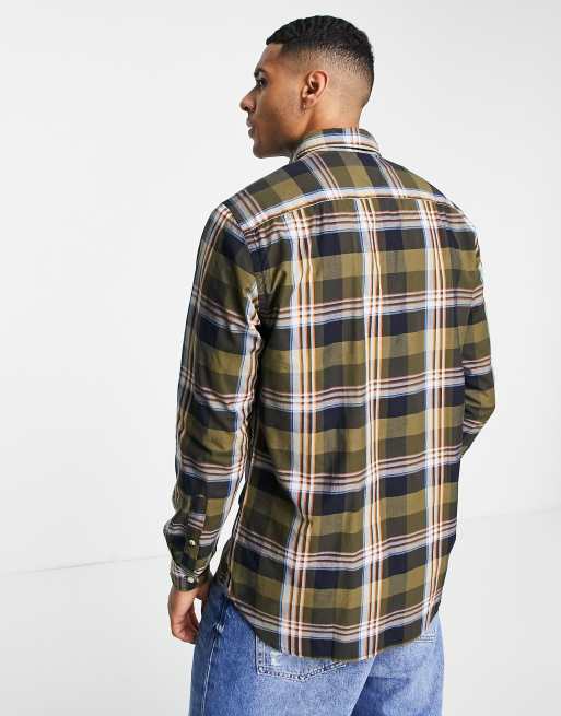 Tommy Hilfiger - Zacht geruit overhemd met iconisch logo in zwart, 4 van 4