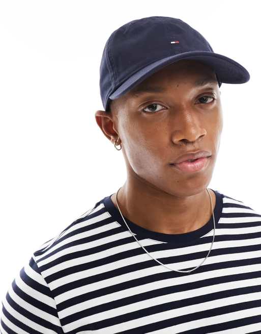Tommy Hilfiger - Zachte pet met 6 panelen en vlaglogo in blauw, 3 van 4