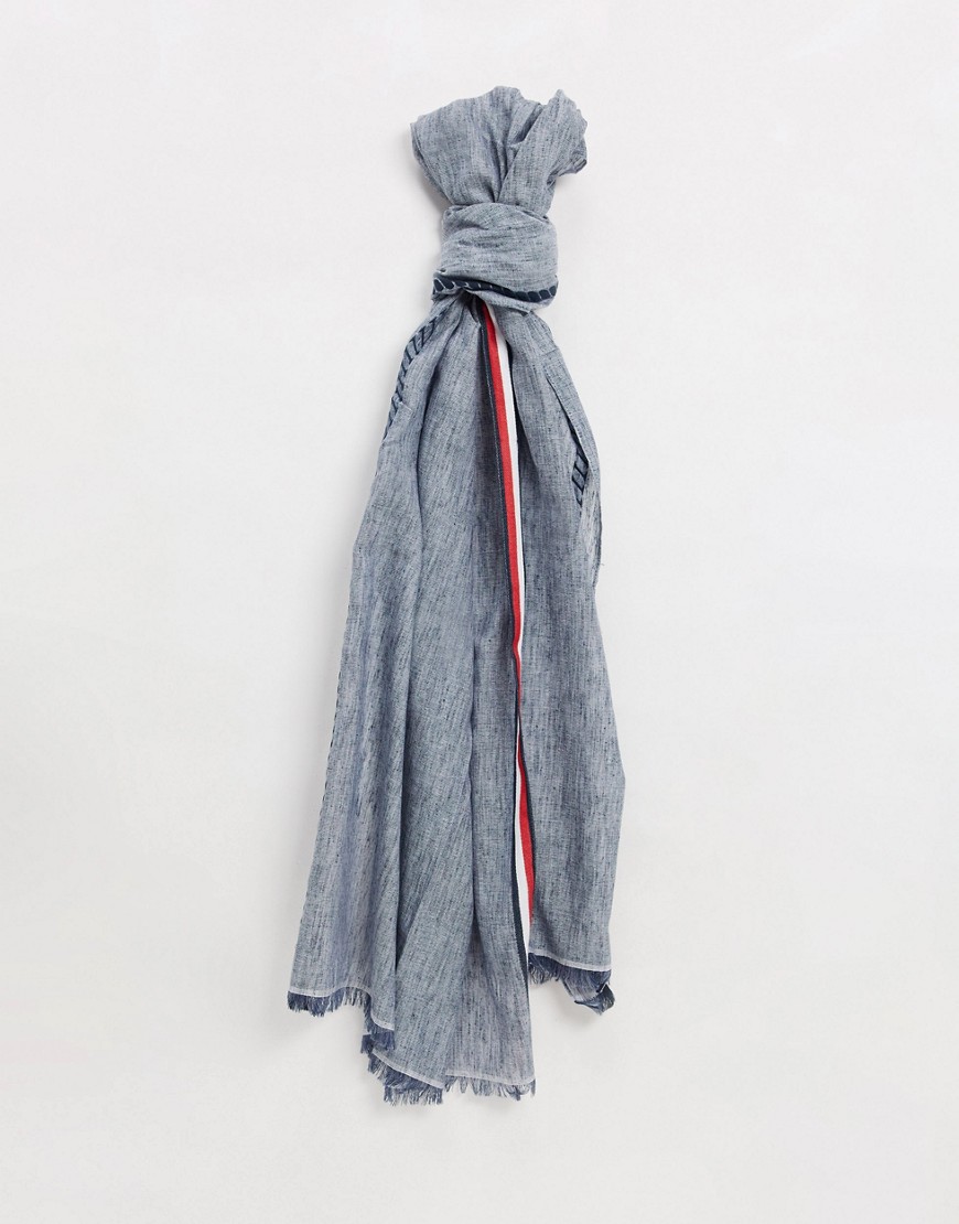 Tommy Hilfiger - Zakelijke sjaal-Marineblauw