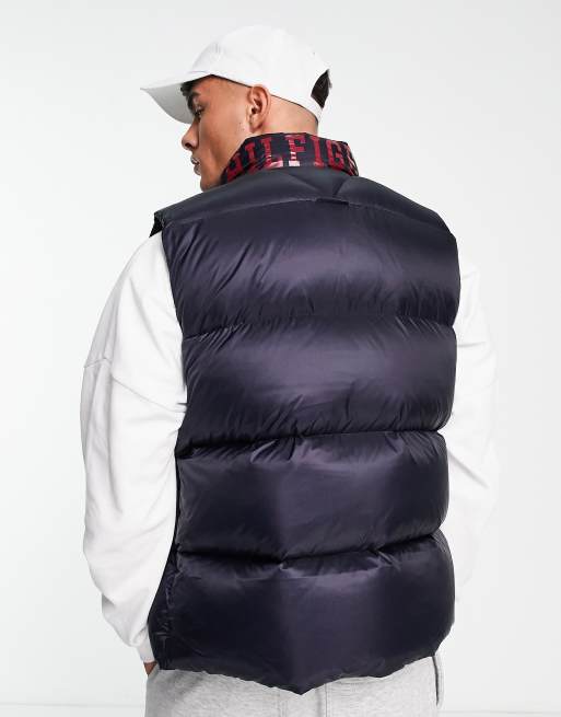 TH Monogram Down Padded Vest