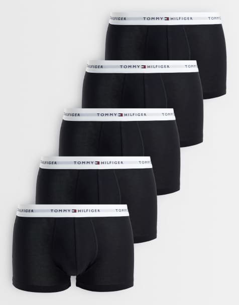 Tommy Hilfiger – Zestaw 5 par czarnych bokserek - view 1