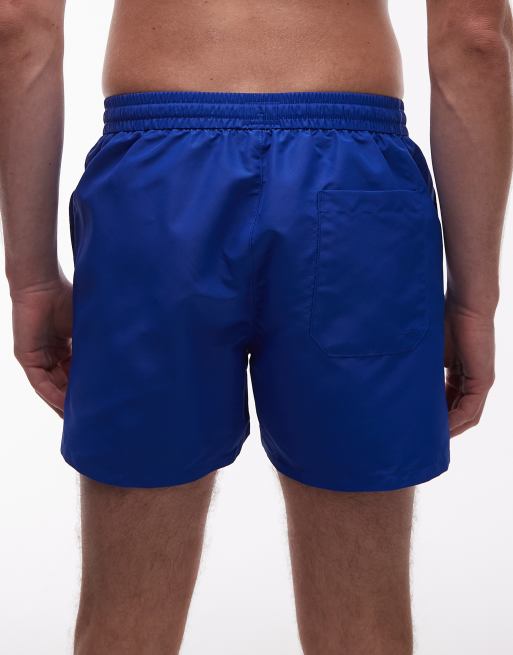 Tommy Hilfiger - Zwemshort met trekkoord in blauw, 4 van 5