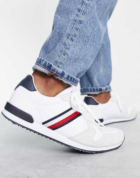 Tommy hilfiger clearance shoes men white