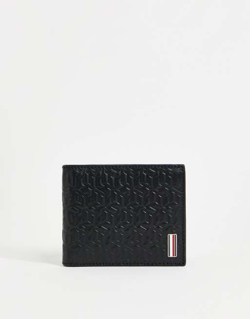 Tommy Hilifger – Wytłaczany portfel z monogramem