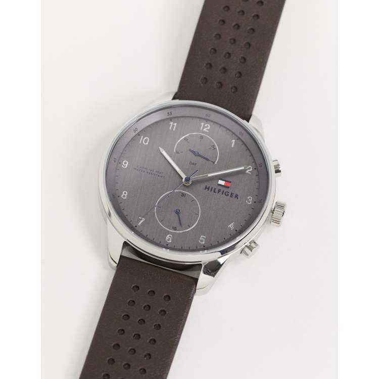 Tommy hilfiger chase black hot sale watch