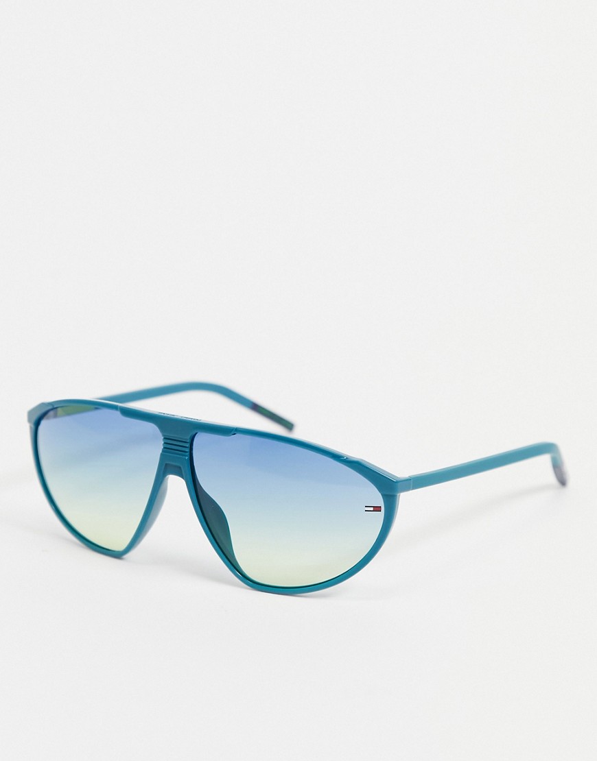 Tommy Jeans 0027/S green frame unisex sunglasses