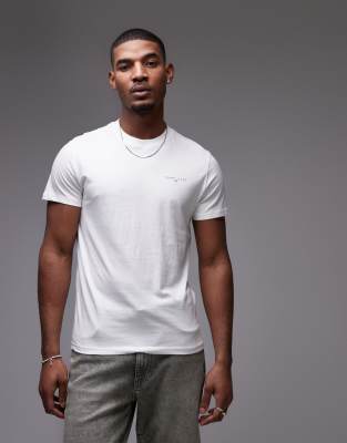 Tommy Jeans 2 Pack Linear Logo T-shirts In Black