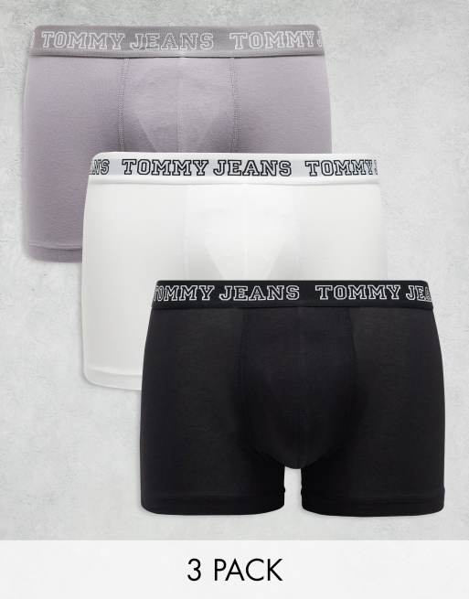 Tommy Jeans 3 pack of varsity trunks in multi 