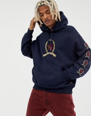 tommy crest hoodie