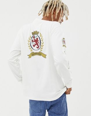 tommy jeans crest long sleeve