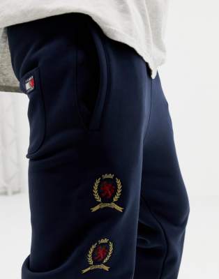 tommy jeans crest sweatpant