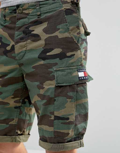 Tommy hilfiger on sale camo shorts