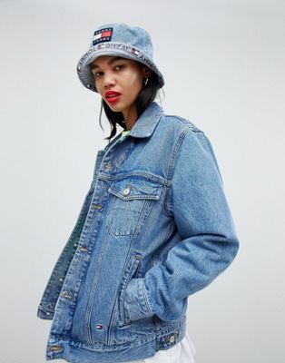tommy jean 90s capsule 5.0 oversized sailing jacket