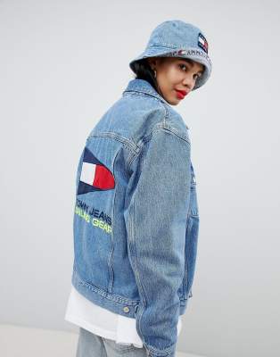 tommy jeans sailing gear denim jacket