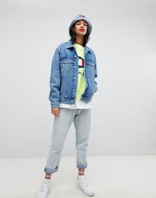 tommy jeans sailing denim jacket