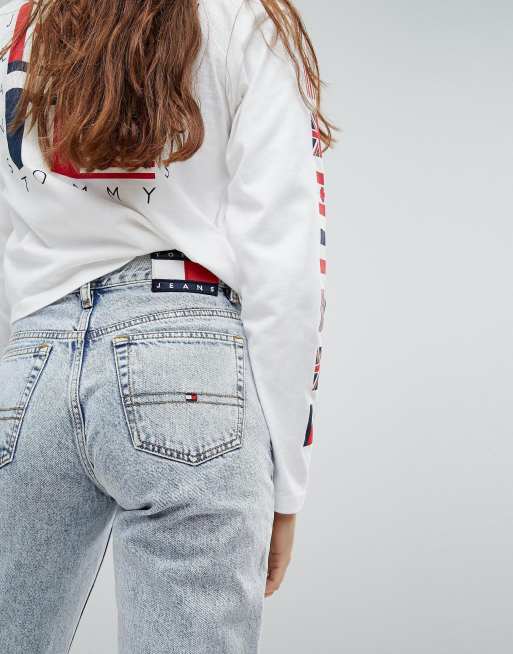 Tommy mom store jeans 90s