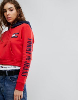 Tommy Jeans 90s Capsule Contrast Crop 