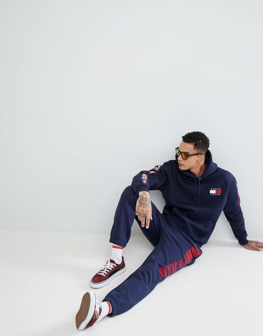 Tommy jeans capsule collection hotsell flag hoodie