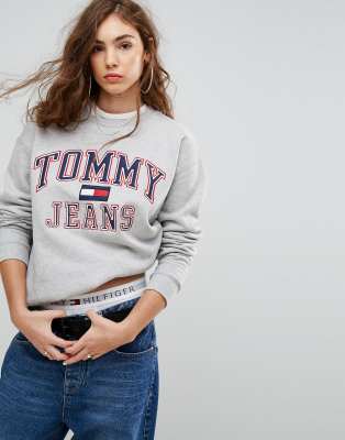 asos tommy jeans sweatshirt