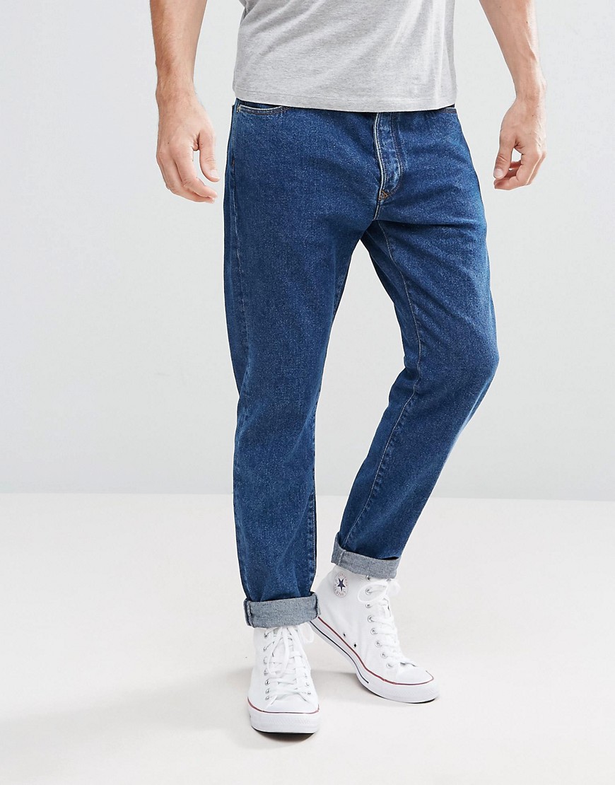 Tommy Jeans – 90's Capsule Mellanblå raka jeans