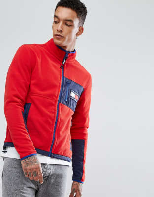 tommy fleece jacket